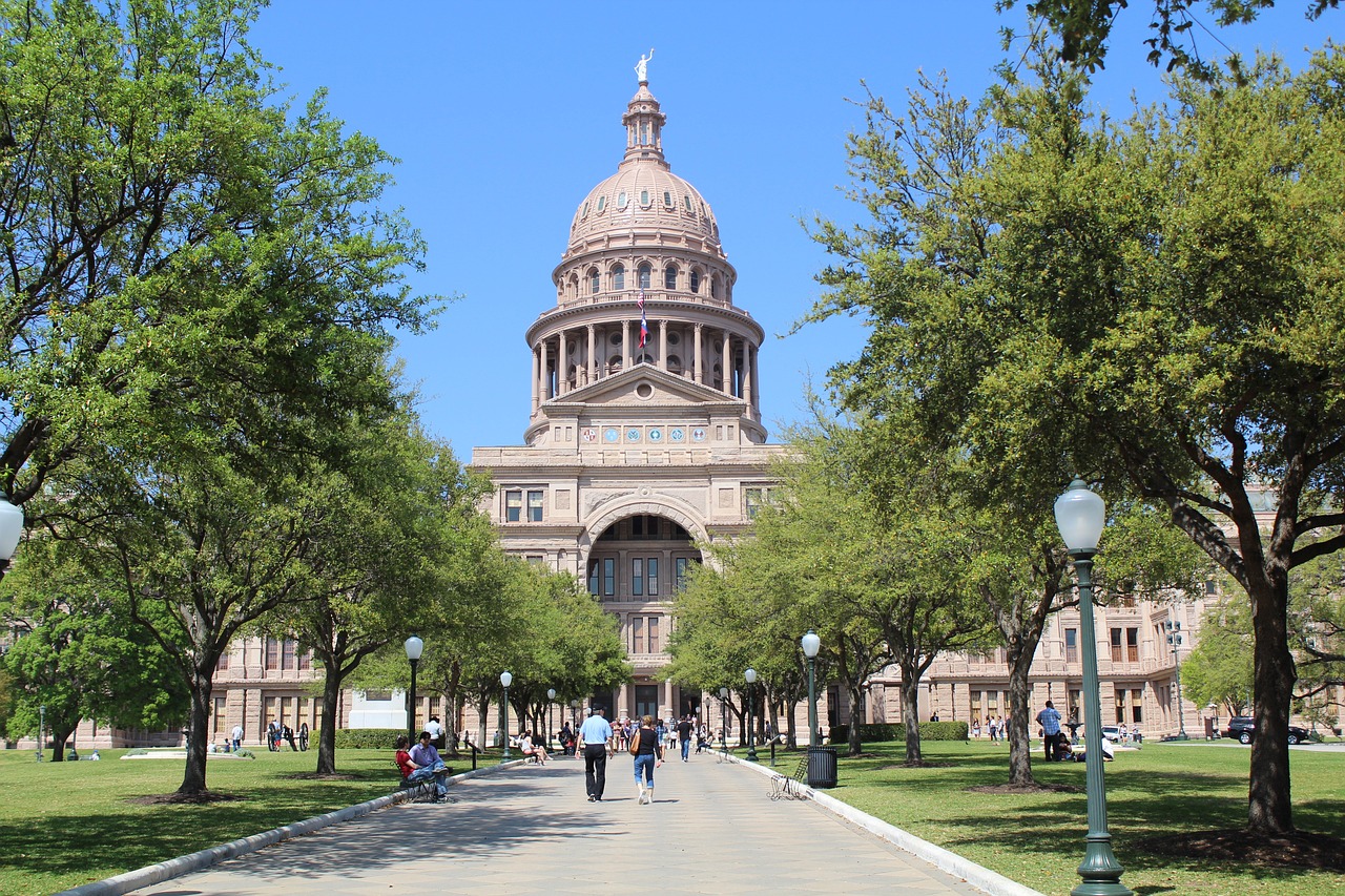 Texas State Capitol building in Austin